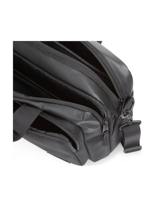 Herren Schulter / Crossbody Tasche Schwarz