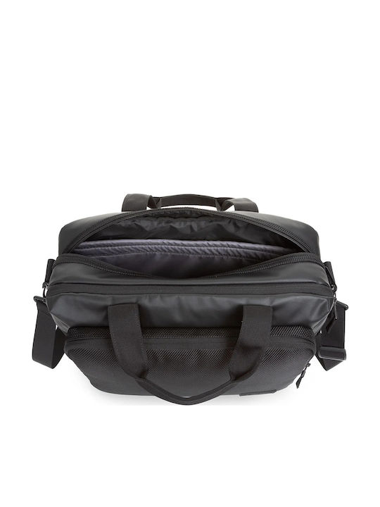 Herren Schulter / Crossbody Tasche Schwarz