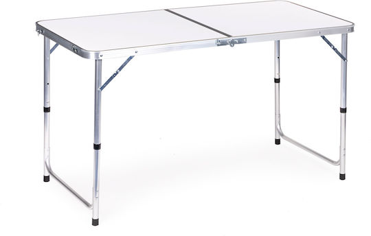 Modernhome Camping Table Set Folding in Case White