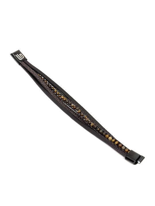 Legend Accessories Leder Armband 21cm