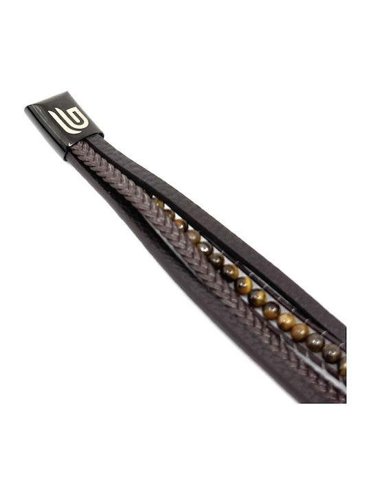 Legend Accessories Leder Armband 21cm