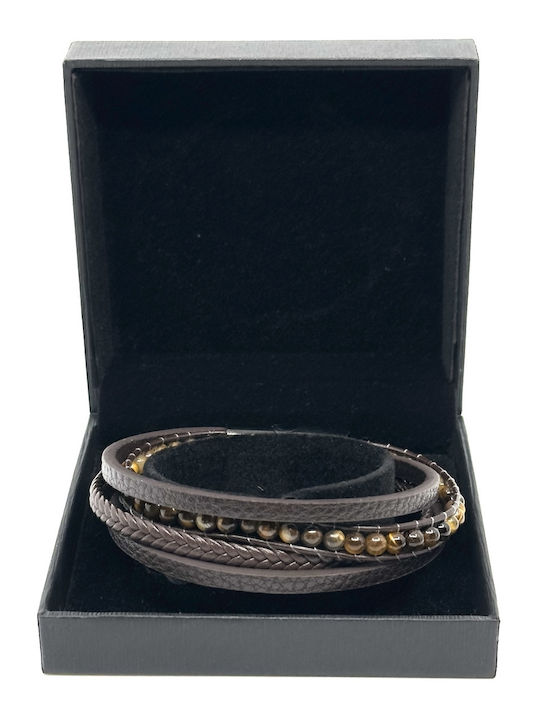Legend Accessories Leder Armband 21cm