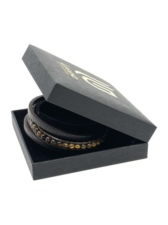 Legend Accessories Leder Armband 21cm