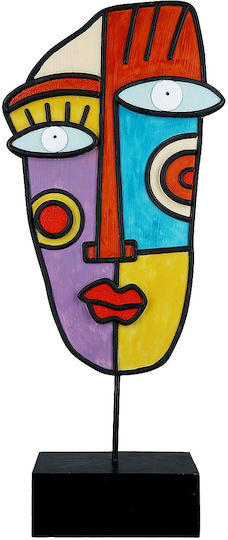 ArteLibre Dekorative Büste aus Polyresin 7x18x38cm 1Stück ArteLibre Dekorative Büste aus Polyresin 7x18x38cm 1Stück