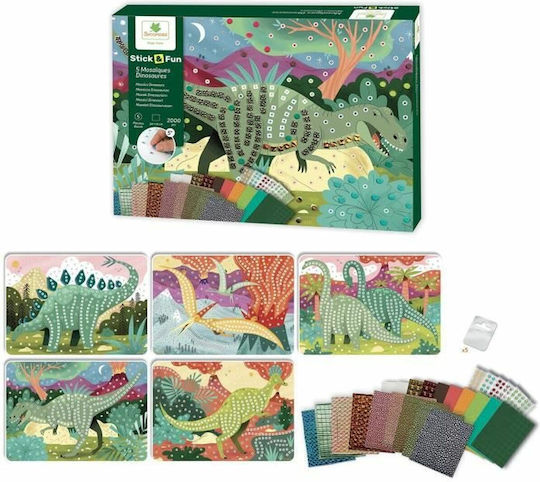 Sycomore Stickers Dinosaurs for Children 5+ years Years