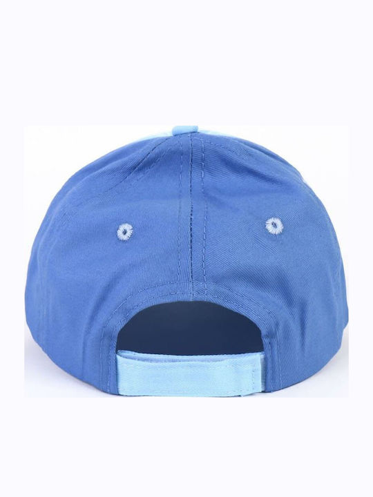 Frozen Kinderhütchen Jockey Stoff Blau