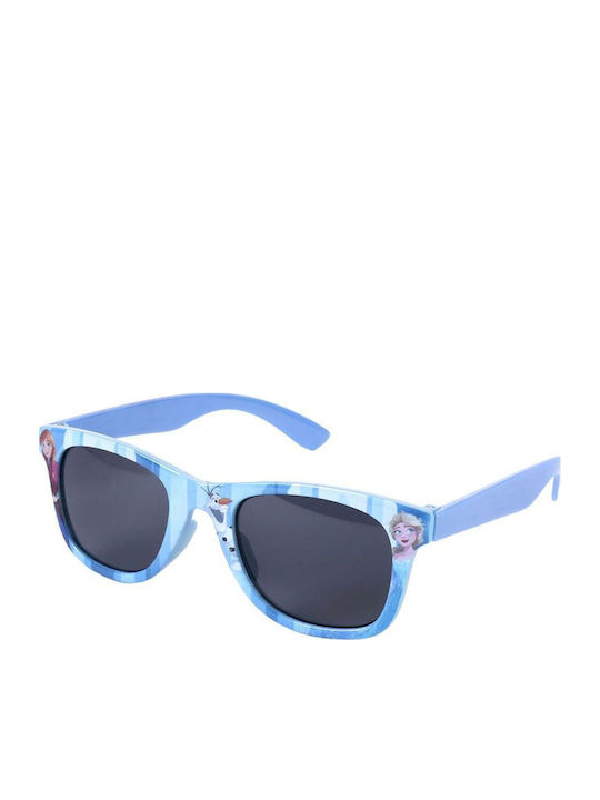 Frozen Kinderhütchen Jockey Stoff Blau