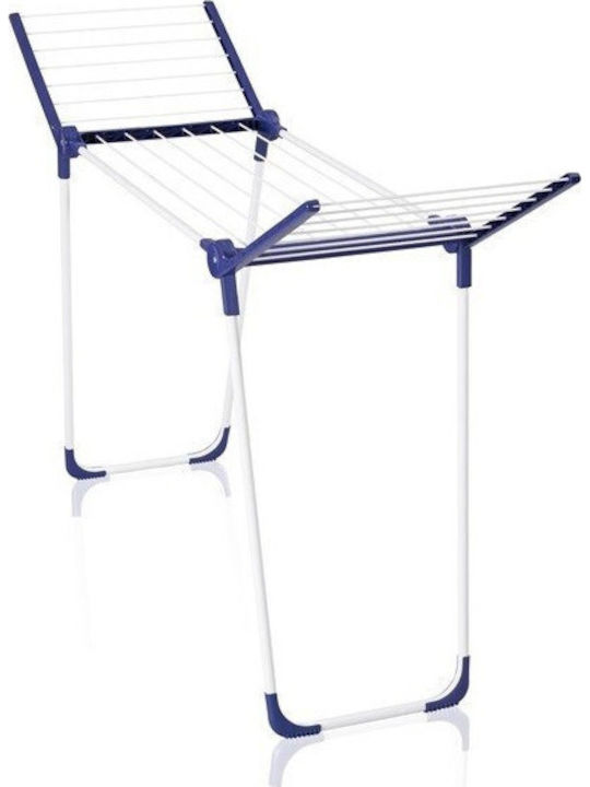 Leifheit Pegasus 120 Solid Compact Πτυσσόμενη Απλώστρα Δαπέδου από Αλουμίνιο με Μήκος Απλώματος 12m