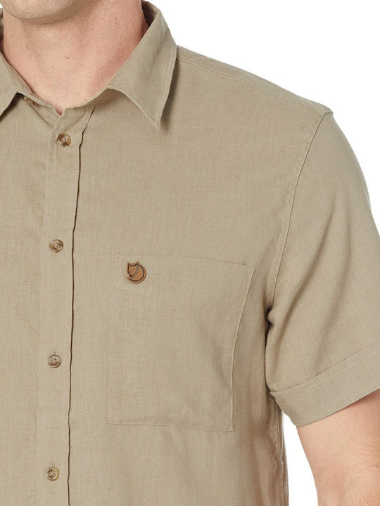 Fjallraven Men's Shirt Short Sleeve Stone