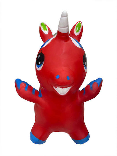 Ustyle Hopa Hopa Unicorn Unicorn Roșu 48cm.