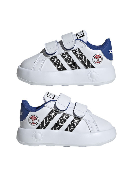 Adidas Încălțăminte Sport pentru Copii Grand Court cu Scai Albe