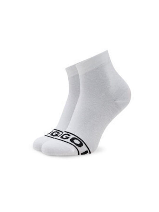 Hugo Boss Women's Socks WHITE 2Pack