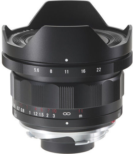 Voigtlander Full Frame Camera Lens Heliar-Hyper Wide 10mm f/5.6 Aspherical Fixed for Leica M Mount Black
