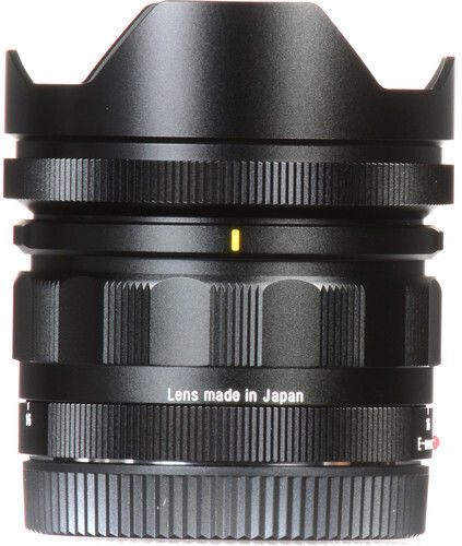 Voigtlander Full Frame Camera Lens Heliar-Hyper Wide 10mm f/5.6 Aspherical Fixed for Leica M Mount Black