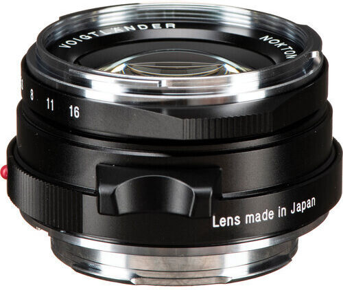 Voigtlander Φωτογραφικός Φακός Nokton Classic 35mm f/1.4 II MC Wide Angle για Leica M Mount Μαύρος