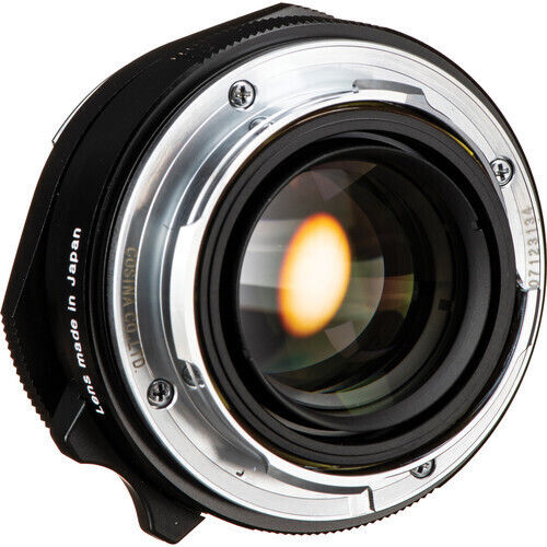 Voigtlander Φωτογραφικός Φακός Nokton Classic 35mm f/1.4 II MC Wide Angle για Leica M Mount Μαύρος