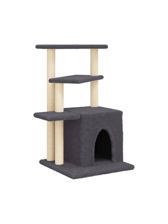 vidaXL Cat Scratching Post Cat Trees Gray