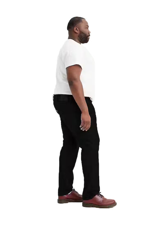 502 Men's Jeans Pants with Regular Tapered Fit Black