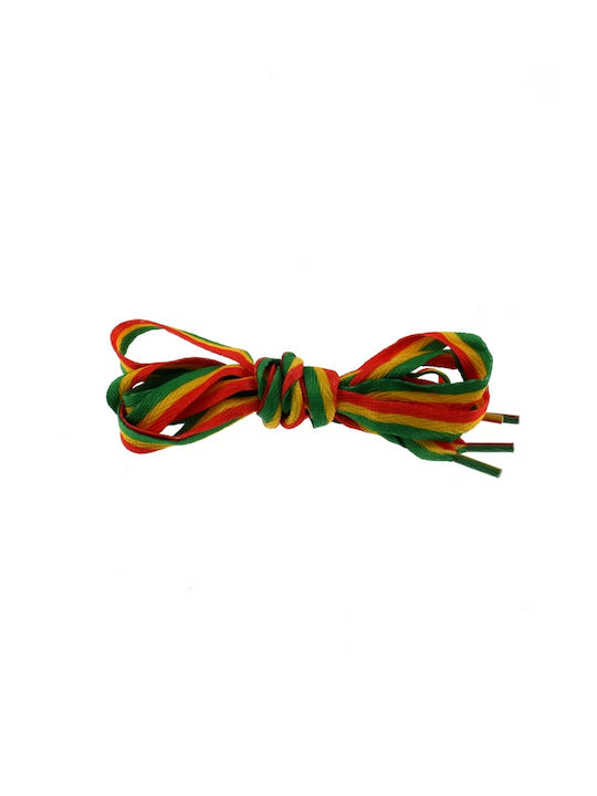Rasta Shoelaces Multicolor 2pcs