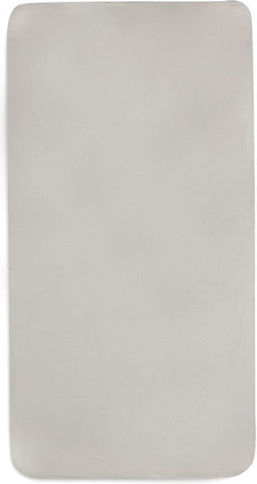 Jollein Baby Sheet Crib Cotton Fitted Beige 140x70cm