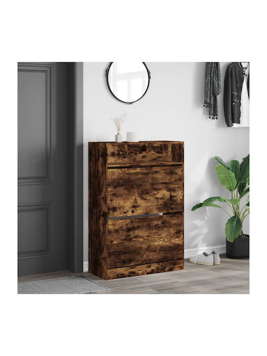 Holz Schuhschrank 80x34x116cm