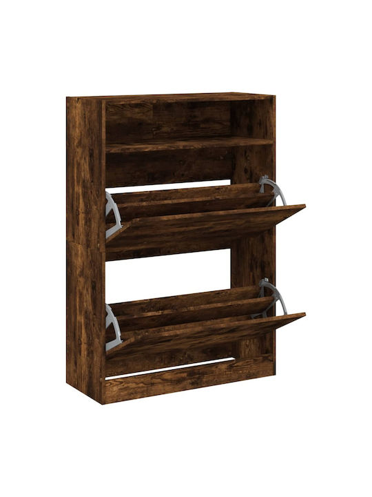 Holz Schuhschrank 80x34x116cm