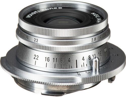 Voigtlander Full Frame Φωτογραφικός Φακός Heliar 40mm f/2.8 Σταθερός για Leica M Mount Ασημί