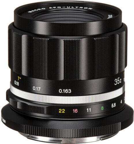 Voigtlander Crop Camera Lens Macro Apo-Ultron D35mm f/2 Macro for Nikon Z Mount Black