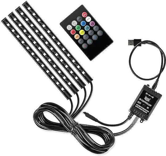 Interior Decorative Car Lighting System RGB