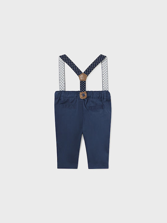 Mayoral Kids Trousers Navy Blue