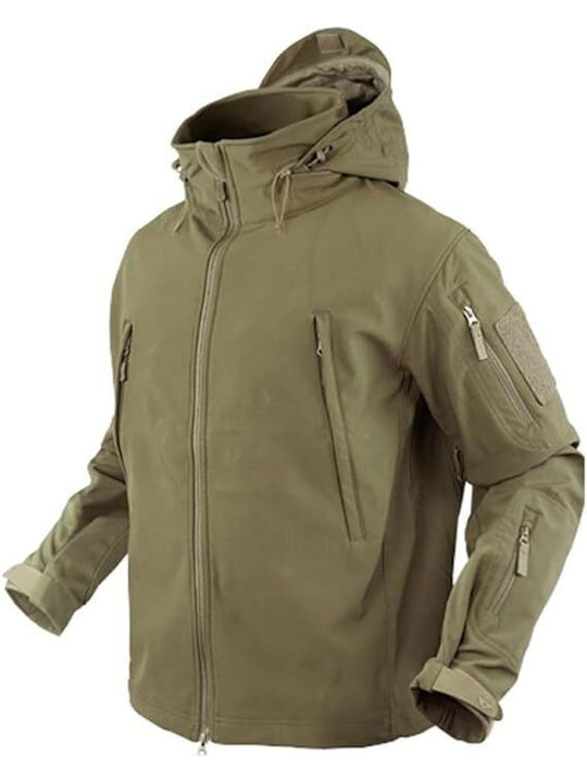 Tuffmensgear Herren Winter Jacke Softshell Wasserdicht und winddicht ΜΑΥΡΟ