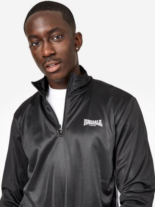 Lonsdale Men's Blouse with Zipper Black