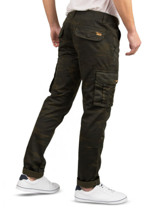 Victory Herrenhose Cargo Camo Green