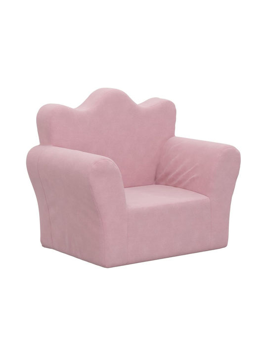 Sofa with Armrests Pink 54x34x45cm