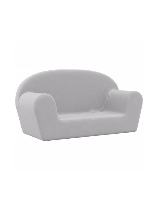 Kids Sofa Grey 84x34x45cm