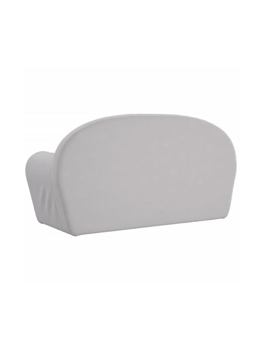 Kids Sofa Grey 84x34x45cm