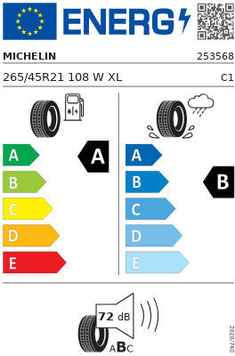 Michelin Pilot Sport 4 265/45R21 108Magazin online XL Vara Anvelopă pentru 4x4 / SUV Mașină