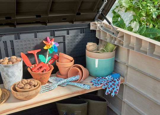 Kunststoff Gartenhaus Μ1.455xΠ0.82xΥ1.25m