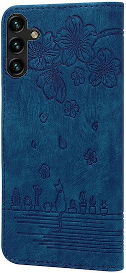 Cherry Wallet Μπλε (Samsung Galaxy A15 4G / 5G)