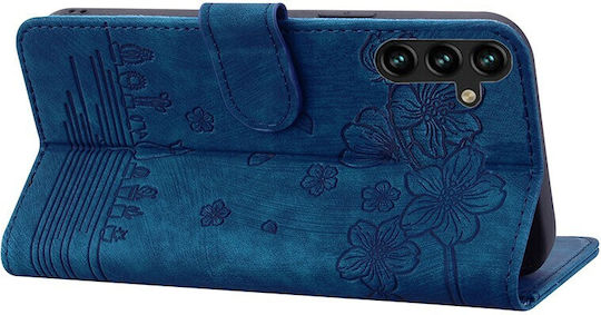 Cherry Wallet Μπλε (Samsung Galaxy A15 4G / 5G)