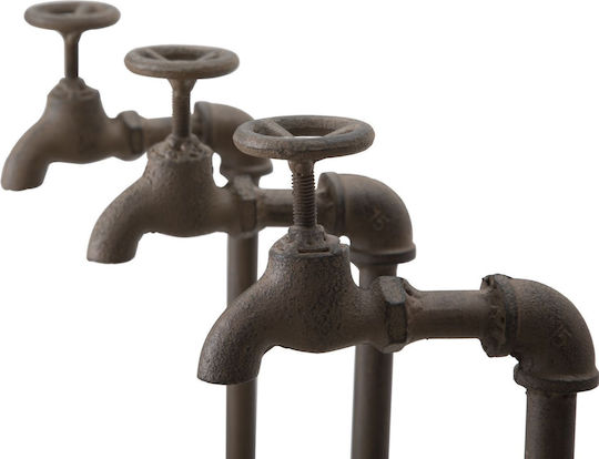 Mauro F Planter Metal Bronze 49x49x48cm.