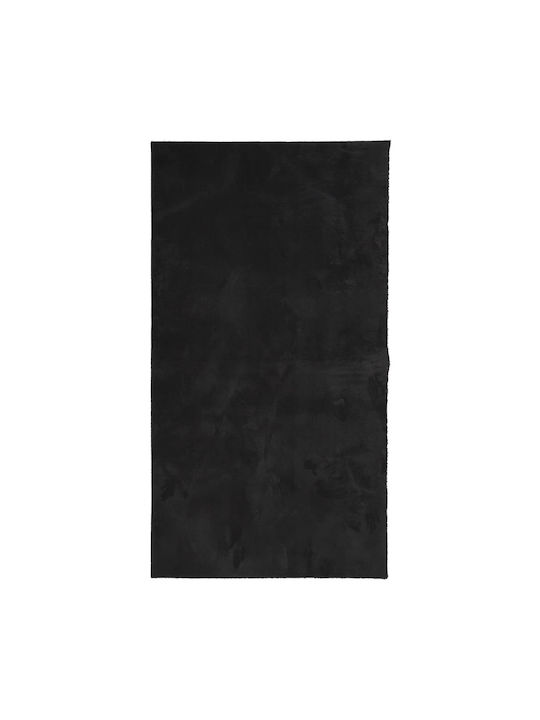 vidaXL Huarte Rug Rectangular Black