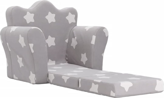 Kinderstuhl Grau 54x34x45cm