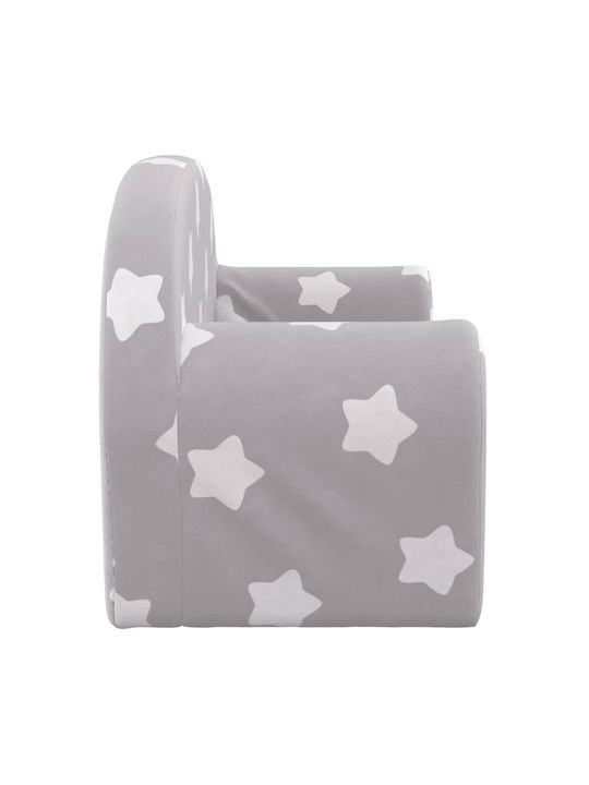 Kids Sofa Grey 84x34x45cm