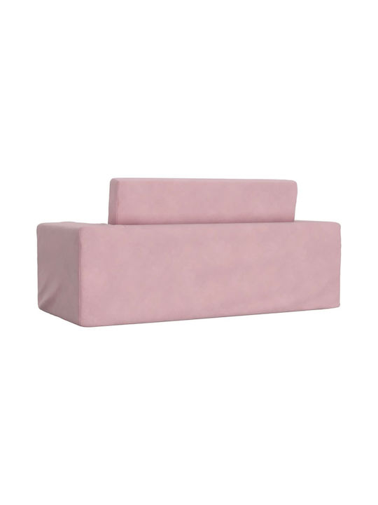 Sofa mit Armlehnen Rosa 84x38x34cm 1Stück
