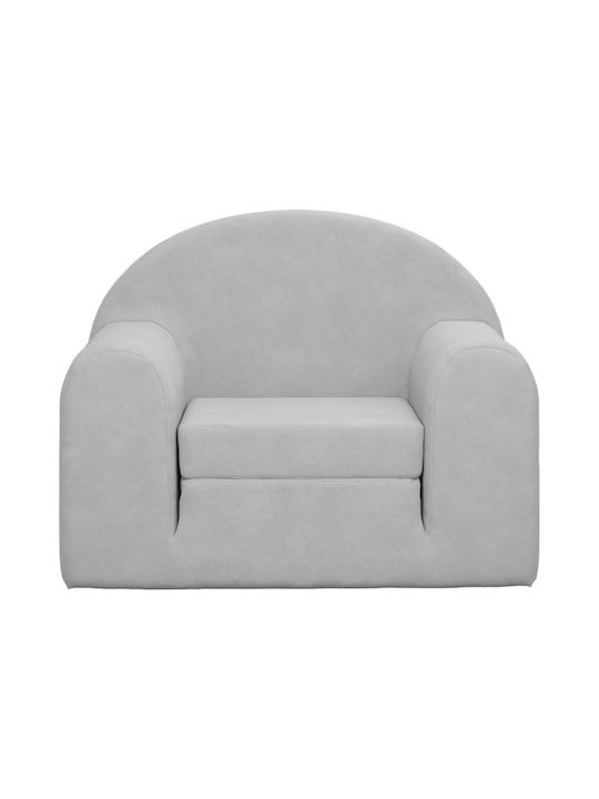 Armchair with Armrests Gray 52x34x40cm