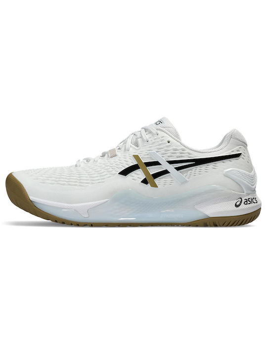 ASICS Gel-resolution 9 Men's Tennis Shoes for All Courts White