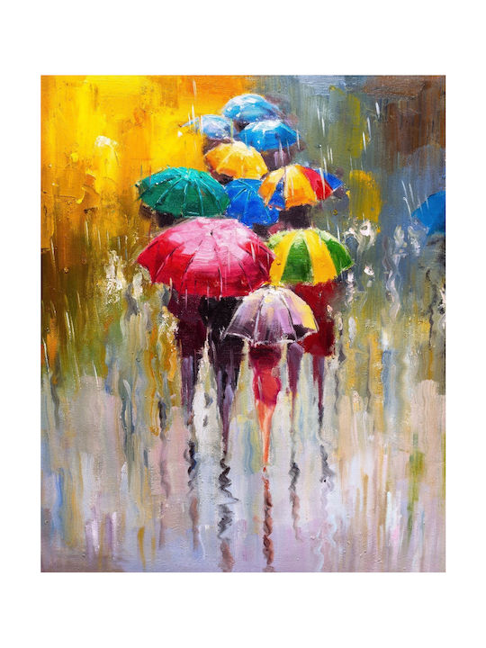 Afiș Umbrele colorate 40x50cm