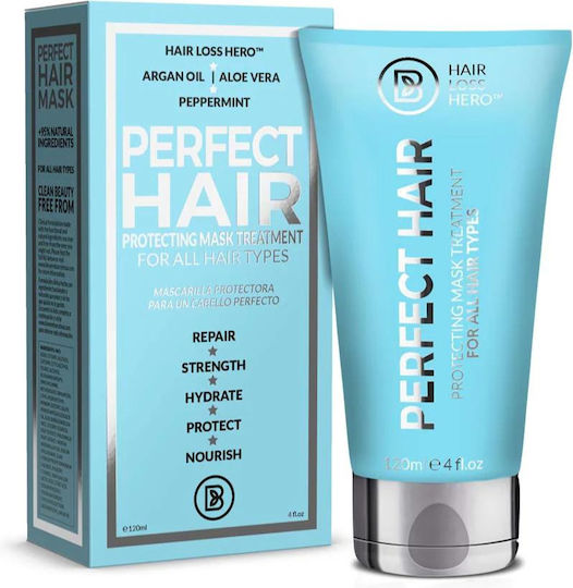 Biovene Perfect Hair Schutzmaske Behandlung für Reparatur mit Arganöl & Aloe Vera 120ml