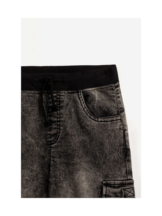 Funky Kinder Shorts/Bermudas Denim Schwarz